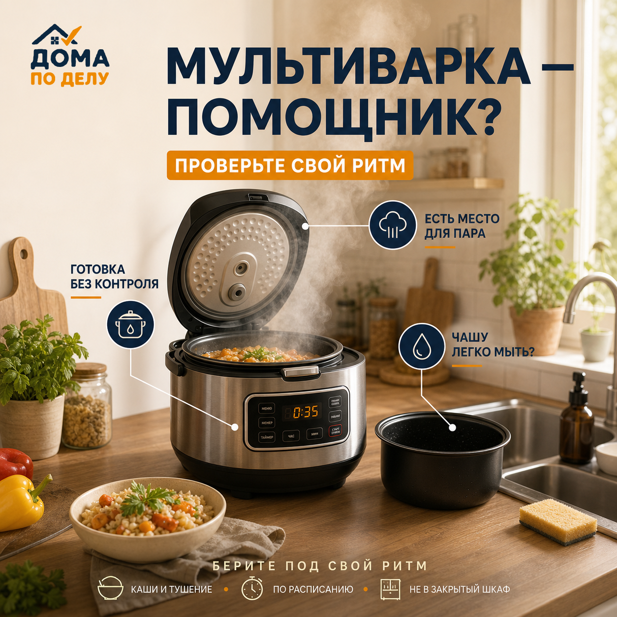 Мультиварка для повседневной готовки