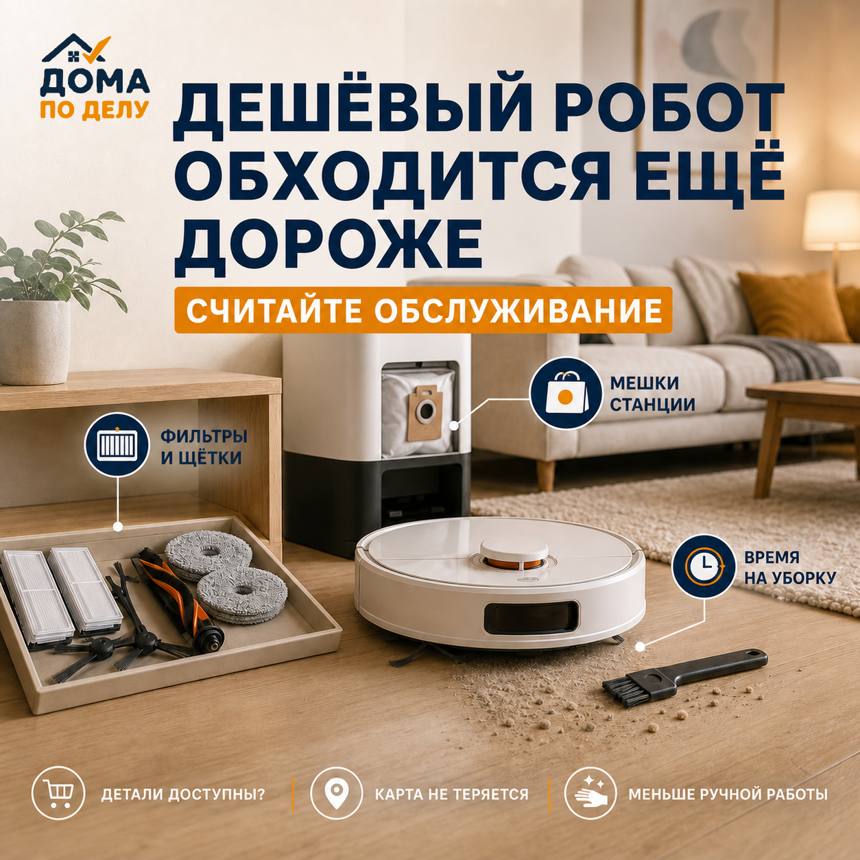Расходники для робота-пылесоса